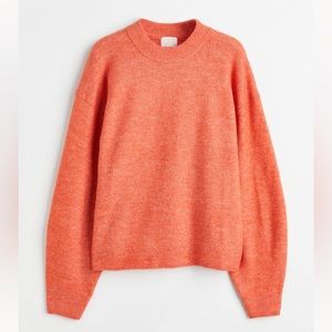 H&M Orange Knit Sweater